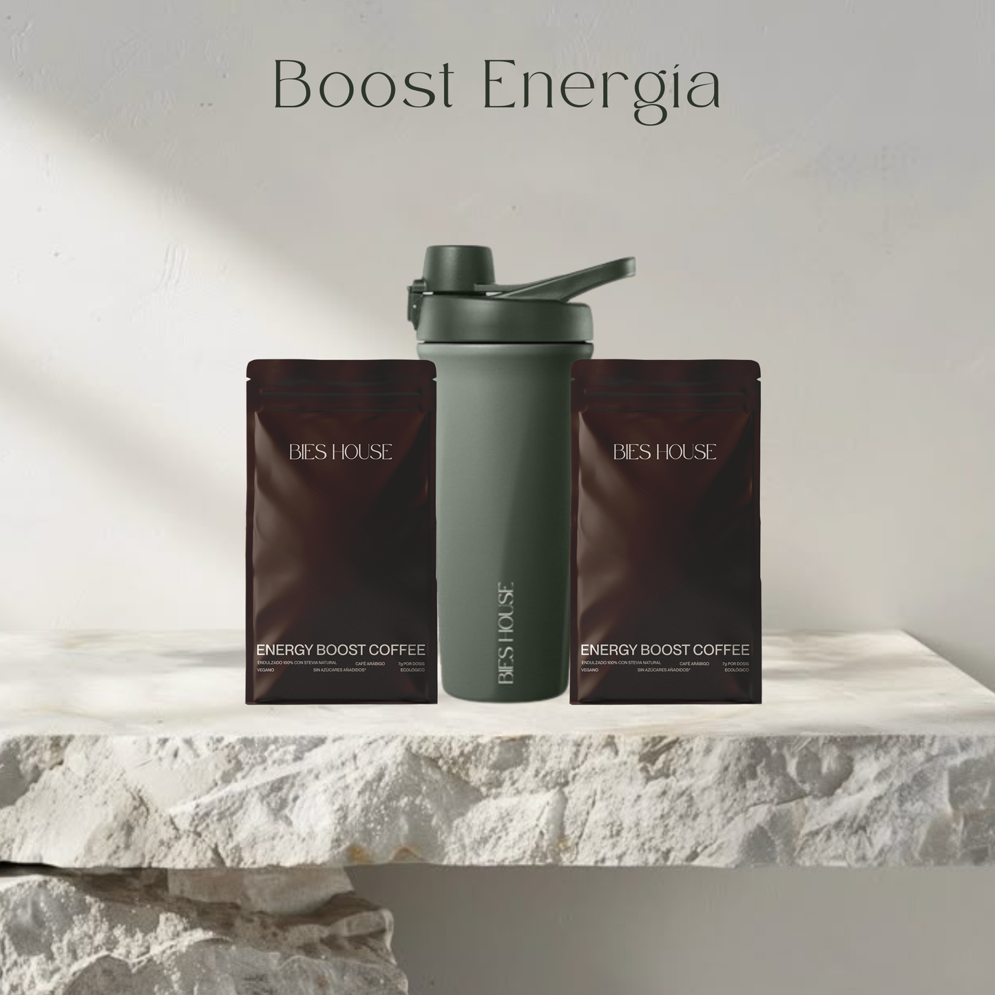 BOOST ENERGÍA (2 Cafés + Shaker)