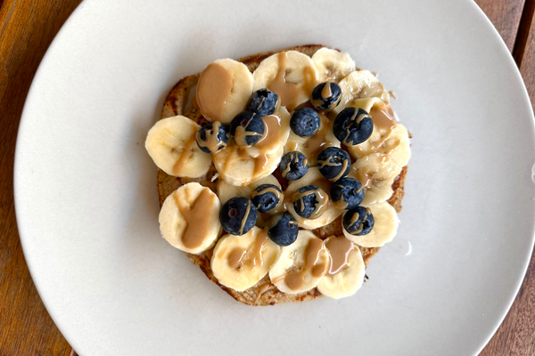 Pancakes de otoño para una dieta sana: proteína y fibra en cada bocado