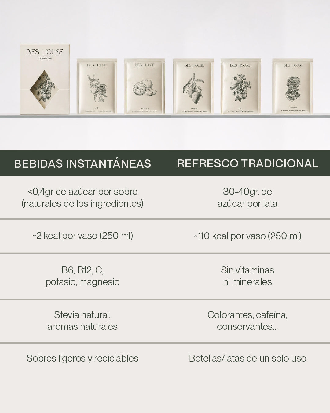 2xBebida Instantánea - Cítricos con B12