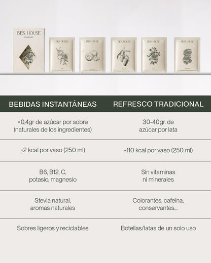 2xBebida Instantánea - Cítricos con B12
