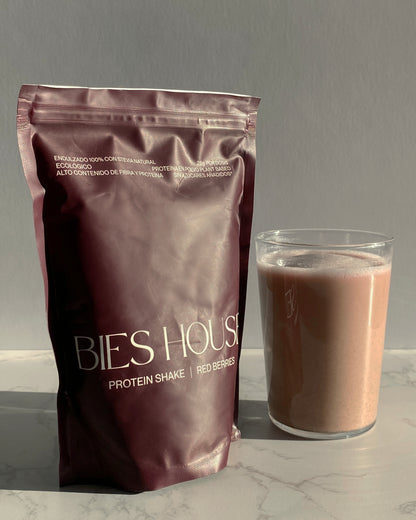 BOOST PROTEÍNA (Chocolate + Frutos Rojos + Shaker)
