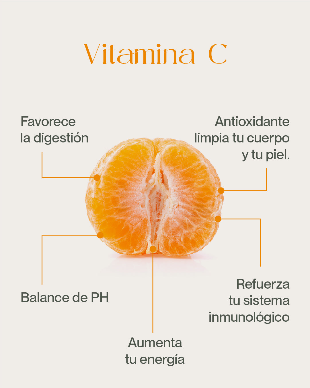 Bebida Instantánea - Sabor Mandarina