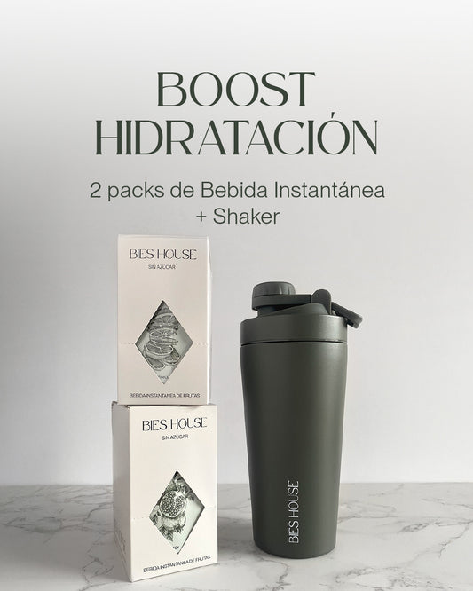 BOOST HIDRATACIÓN (2 Bebidas + Shaker)