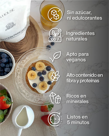 Pancakes proteícos