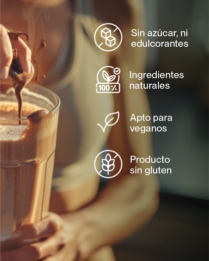 BOOST PROTEÍNA (Chocolate + Frutos Rojos + Shaker)