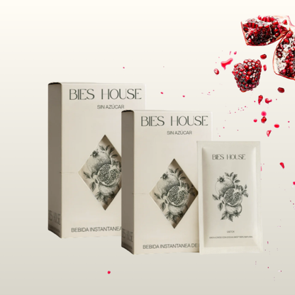 2xBebida Instantánea DETOX sabor Granada & Frambuesa