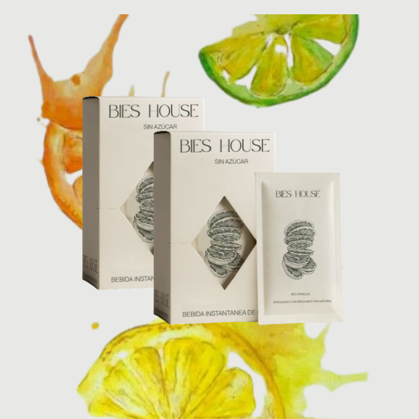 2xBebida Instantánea - Cítricos con B12