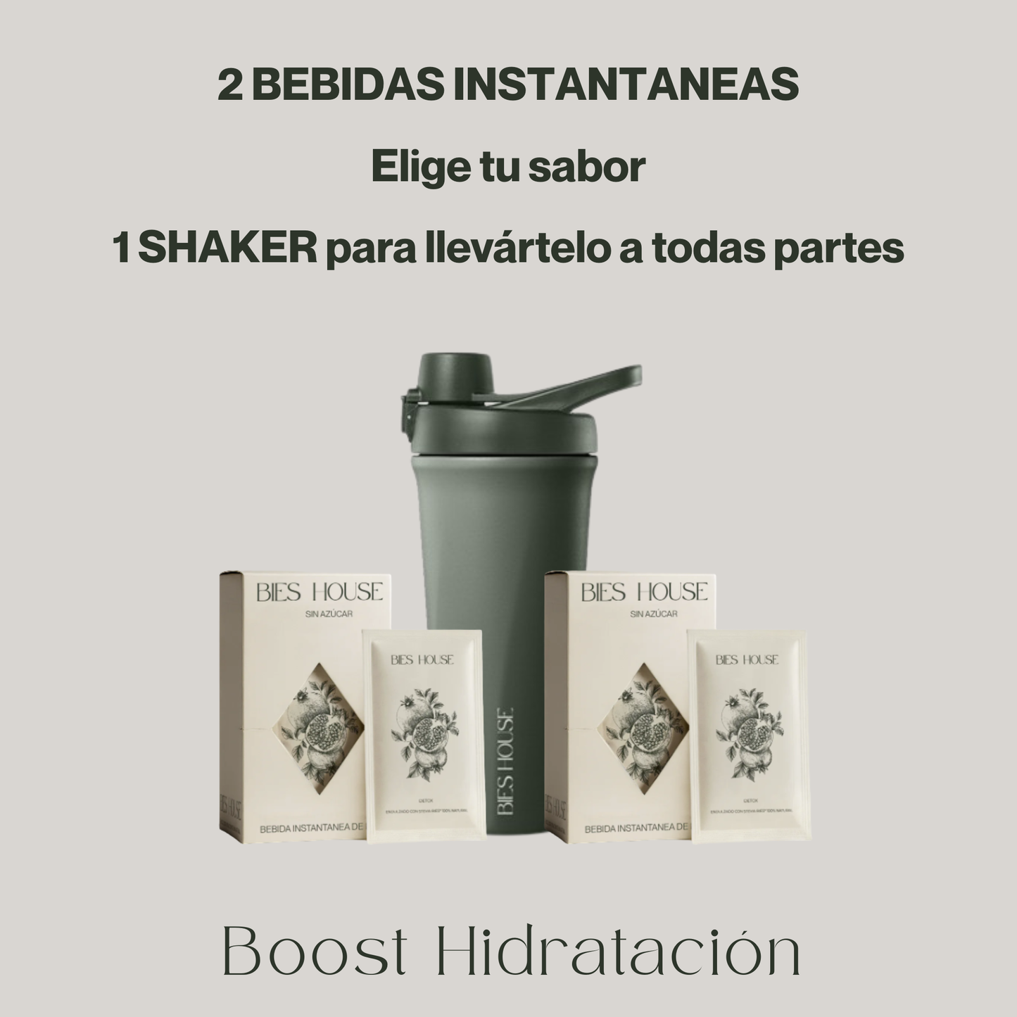 BOOST HIDRATACIÓN (2 Bebidas + Shaker)