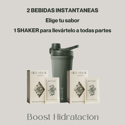 BOOST HIDRATACIÓN (2 Bebidas + Shaker)