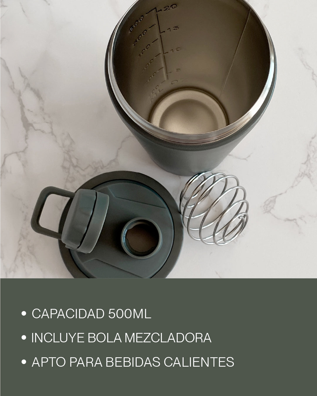 Shaker metálico