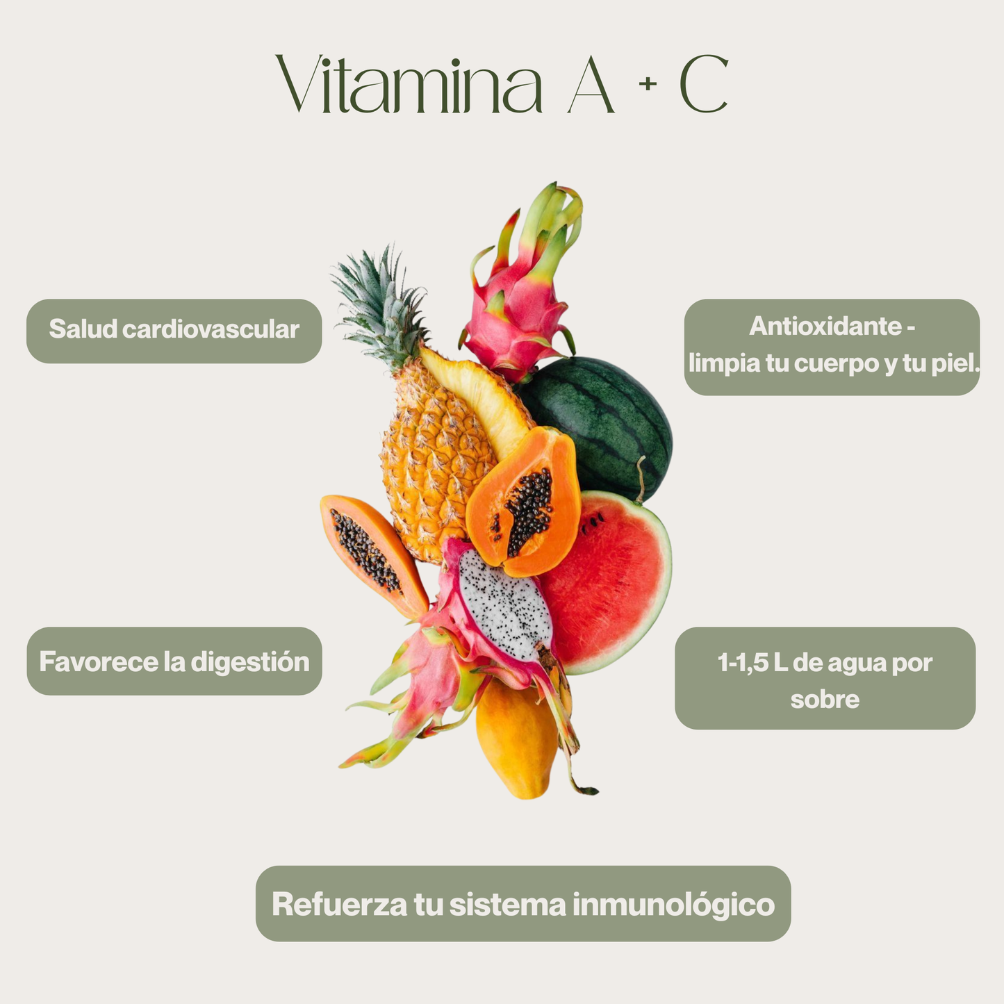 2xBebida Instantánea Mix – 5 Sabores